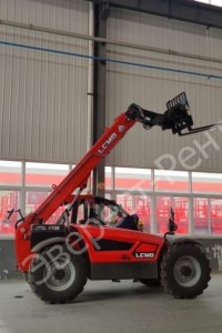 Арендовать аренда телескопического вилочного погрузчика lgmg ha735 в Перми