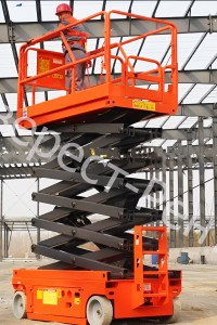 Арендовать аренда ножничного электрического подъемника dingli jcpt1012ha в Перми