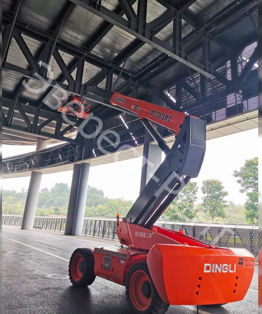 Арендовать аренда телескопического дизельного подъемника dingli bt26rt в Перми