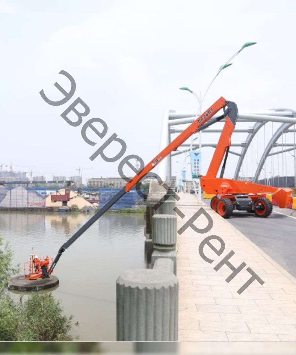 Арендовать аренда коленчатого электрического подъемника dingli ba28ert в Перми