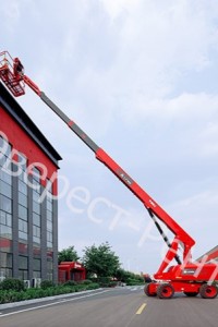 Арендовать аренда телескопического подъемника lgmg t26je в Перми