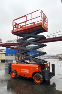 Арендовать аренда ножничного дизельного подъемника dingli jcpt 1418rt в Перми