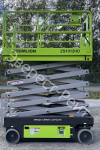Арендовать аренда ножничного электрического подъемника zoomlion zs1012hd в Перми