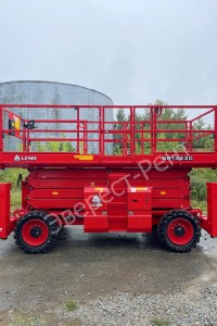 Арендовать аренда ножничного дизельного подъемника lgmg sr1323d в Перми